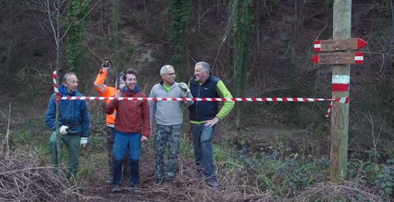 UNIONE APPENNINO: I volontari puliscono un sentiero sulla “Via della lana e della seta” e diventano star di Youtube