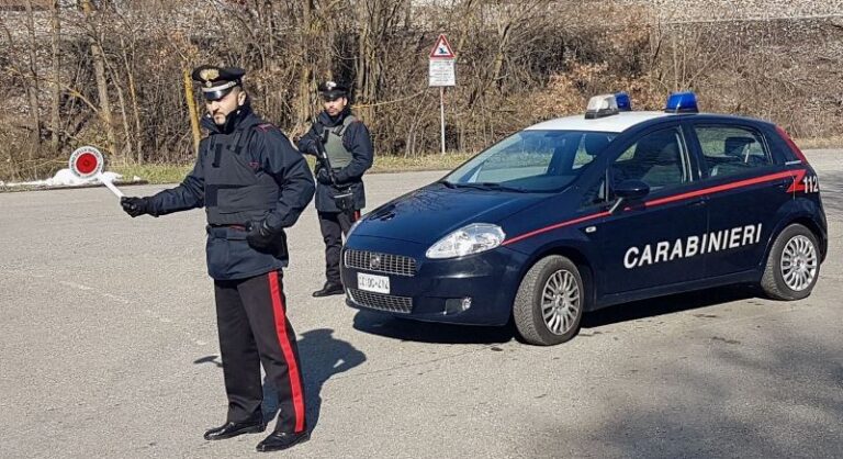 COVID 19: Proseguono senza sosta i controlli dei Carabinieri