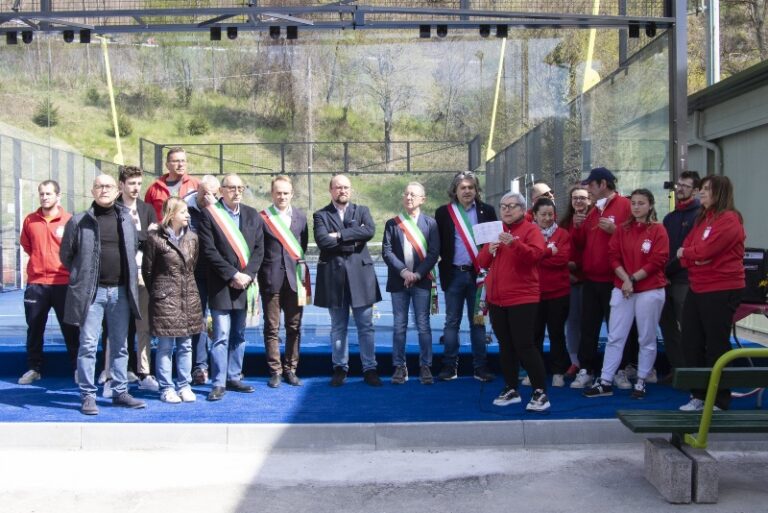 VERGATO: Inaugurato a Riola il campo per il padel