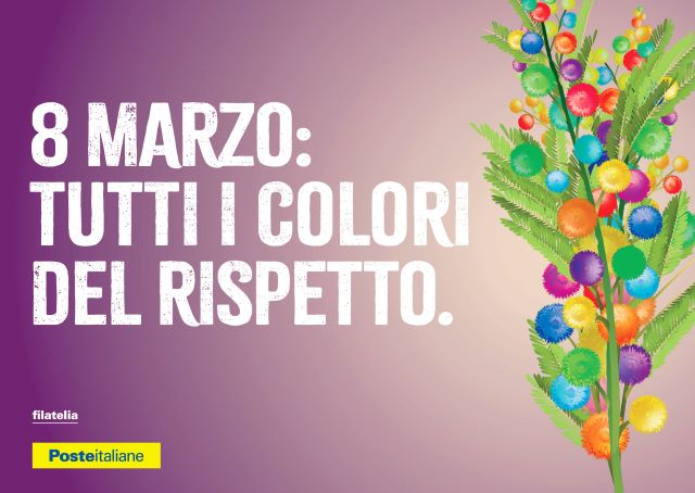 POSTE ITALIANE: Per la Giornata Internazionale della Donna una cartolina dedicata